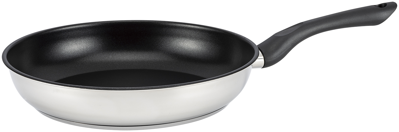 STAINLESS STEEL NON-STICK COATING PAN - 24CM